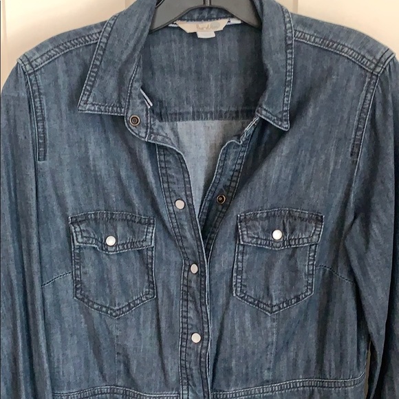 Boden Denim Dress. Size 8r - Picture 3 of 4